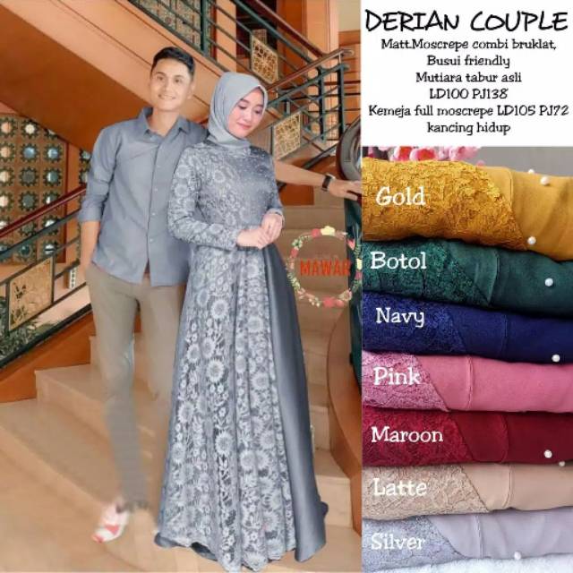Baju Kondangan Couple Baju Couple Baju Sarimbit Premium Baju kondangan couple termurah