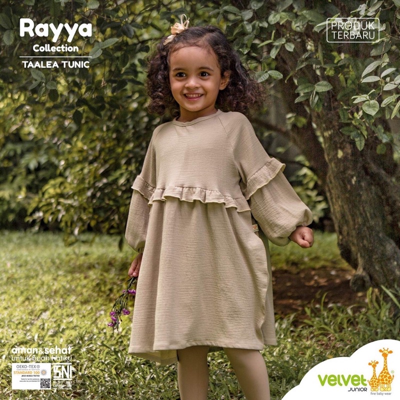 TAQIYYA TUNIC | VELVET JUNIOR RAYYA COLLECTION/IED COLLECTION