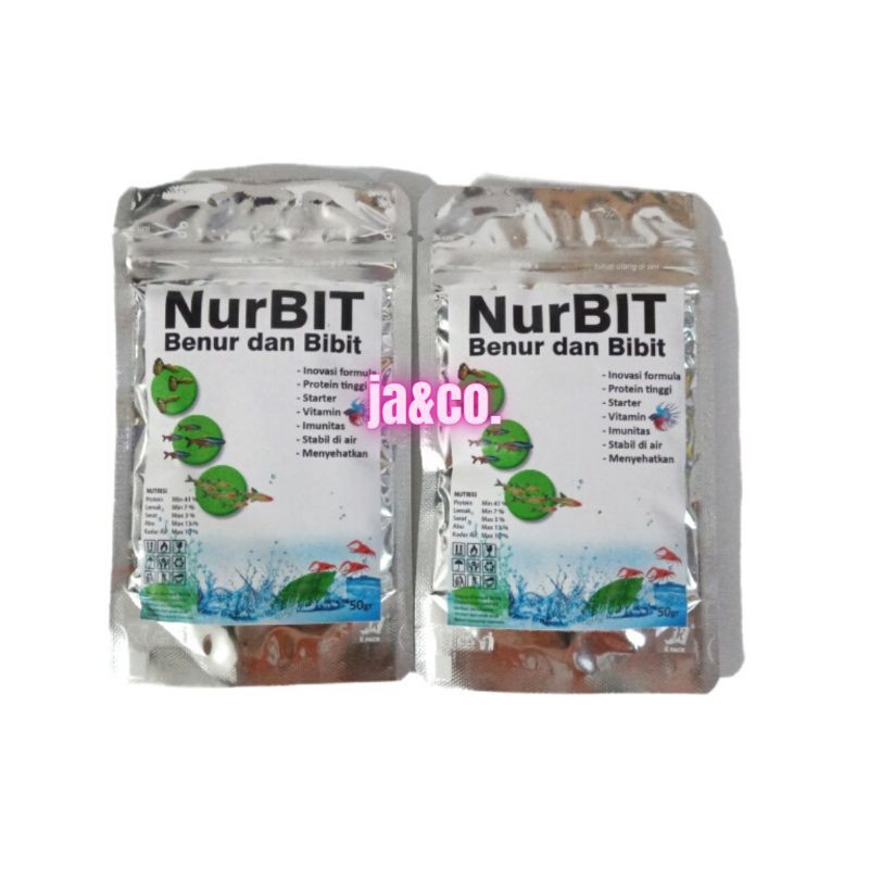 Pakan Burayak NurBit benur bibit cupang guppy udang lobster ikan hias