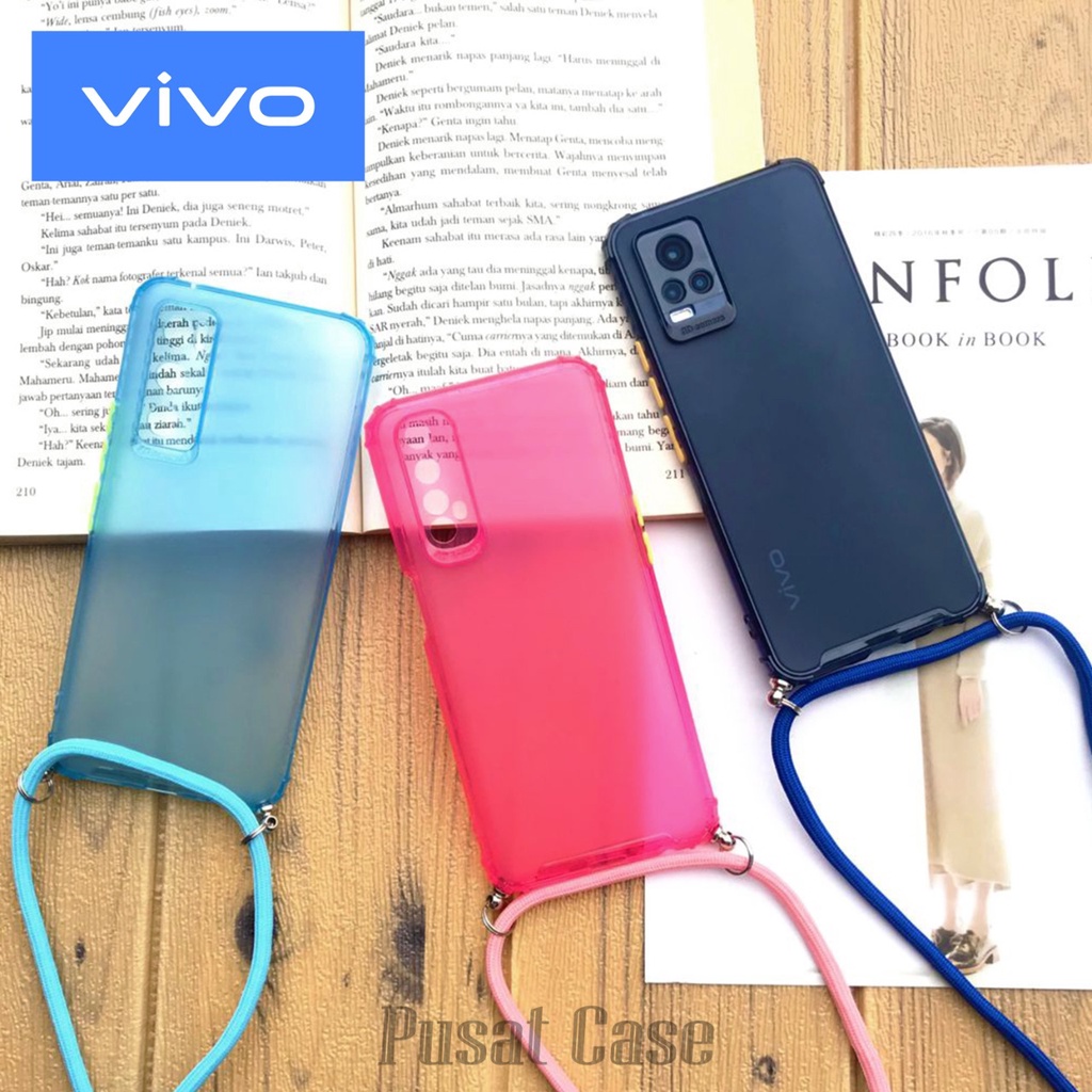 Lanyard Sling Case - Vivo V20 Y91 Y93 Y95 V20se Y51 Y83 Y81 Y53