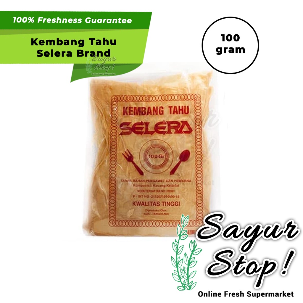 

Sayur Stop Kembang Tahu Selera cap Sendok Garpu 100 gram