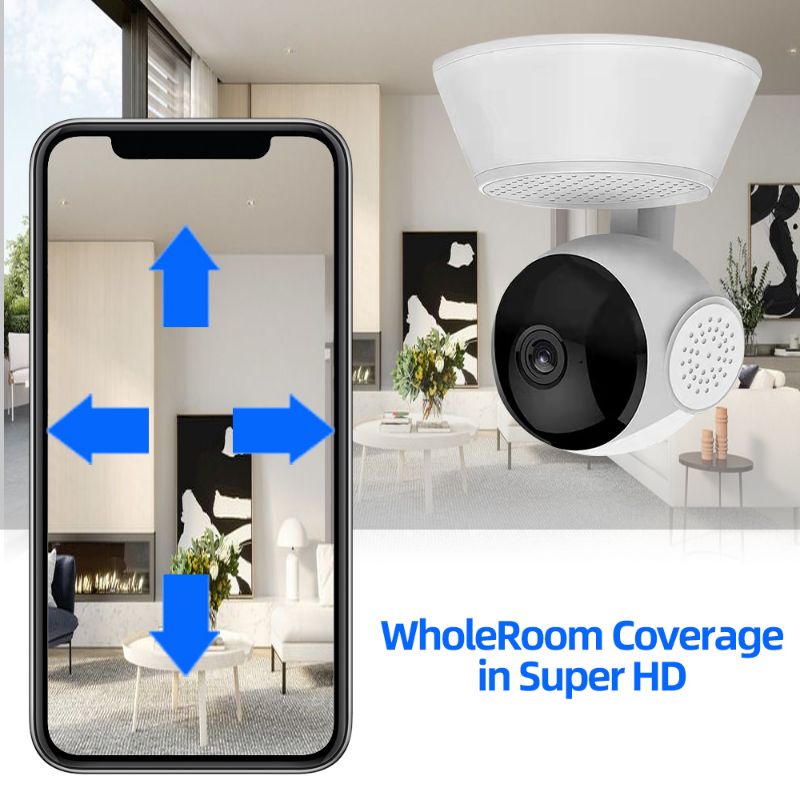 V380 Ip Cam / V380 Ip Camera / V380 Ipcam / Ip Camera Cctv Wifi Indoor