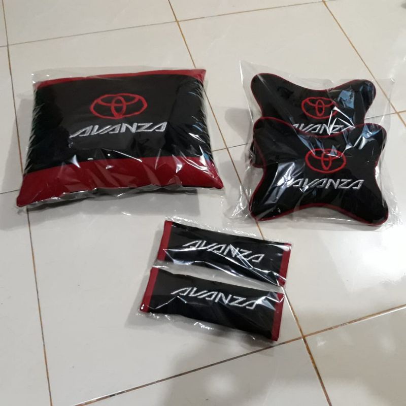 new bantal toyota avanza aksesoris interior mobil avanza paket hemat