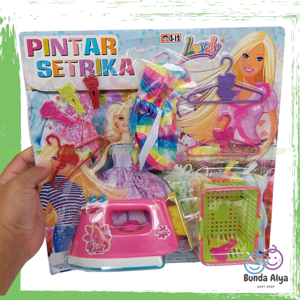 Mainan Anak Household Set Setrikaan Iron Setrika Mini Appliance Pink Mainan Anak Termurah Mainan Setrika Setrikaan Anak Mainan Edukasi Anak Lengkap Dengan Hanger Jepitan Baju Keranjang Baju Setrika dan Baju Mainan Edukasi Anak Untuk Setrika