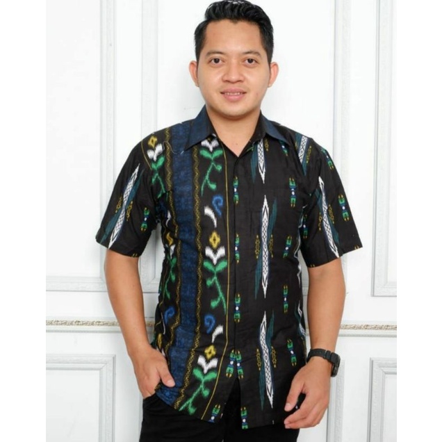 kemeja pria Hem batik terlaris batik pria songket