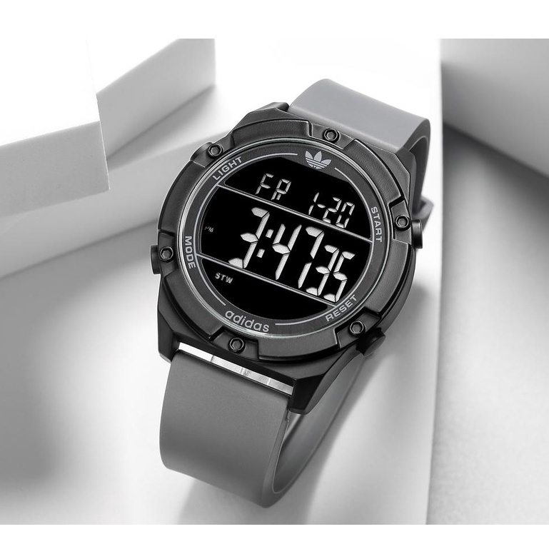 Jam Tangan Pria ADIDAS 6639 Digital Rubber Sporty