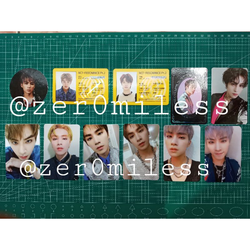 WTS CC PC PHOTOCARD TAEYONG XIAOJUN ID CARD YB SUNGCHAN KIHNO RESONANCE 2020