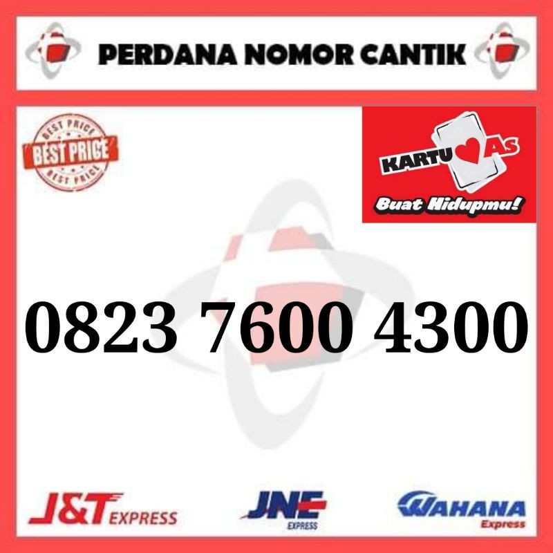 NOMOR CANTIK KARTU AS SERI DOBEL RIBUAN SERI RAPIH