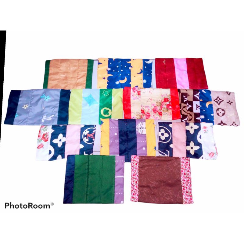 PAKET HEMAT 50 RB DAPAT 15 SARUNG BANTAL SAMBUNG RANDOM