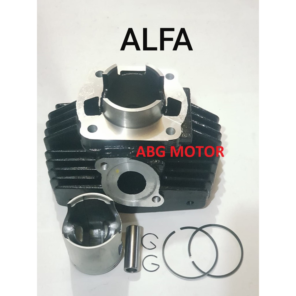 CYLINDER BLOK BLOCK PLUS SEHER PISTON KIT ALFA KUALITAS SUPER
