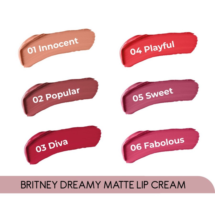 ★ BB ★  Purbasari Britney Dreamy Matte Lip Cream