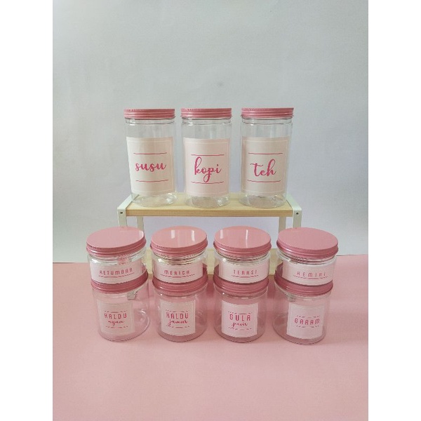 SET SEASONING TOPLES BUMBU LABEL