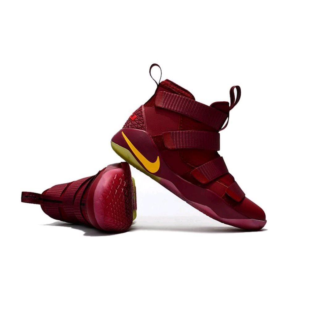 lebron soldier 11 maroon