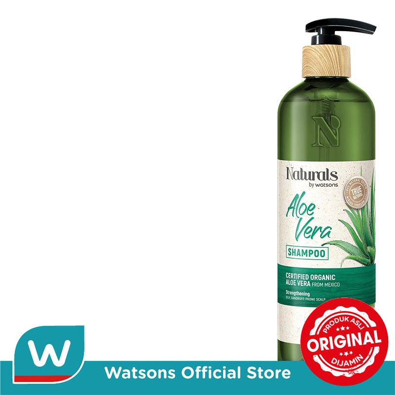 Naturals By Watsons Aloe Vera Shampoo 490ml