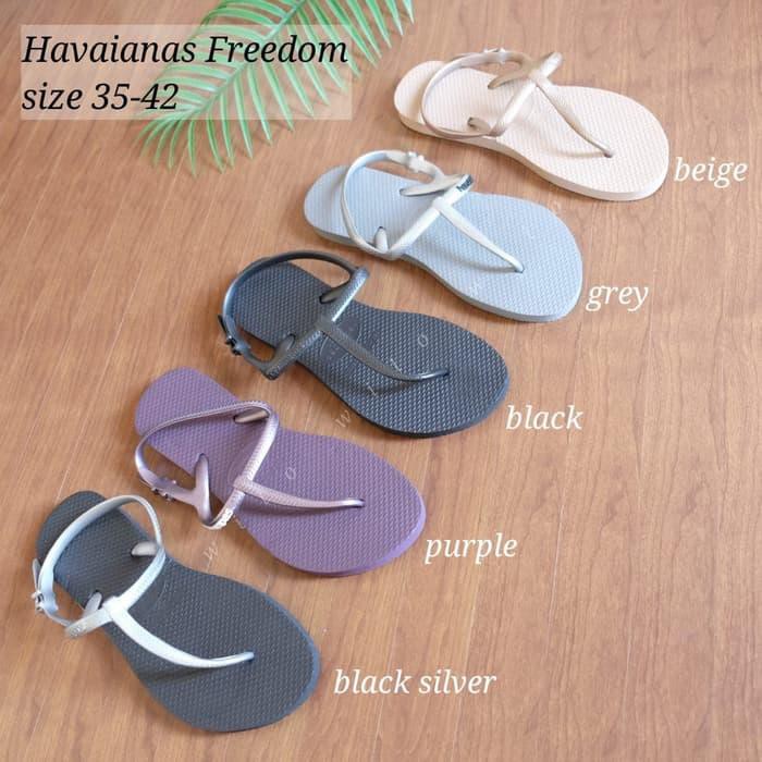 Flex12 Sandal tali wanita - havaianas sling back Murah