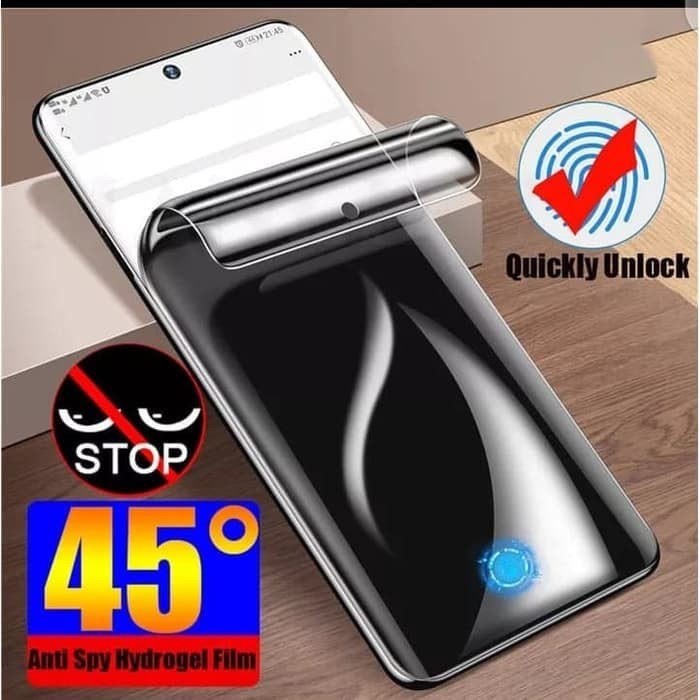 REDMI NOTE 12 12 PRO 5G NOTE 10 10 5G 10S 10 PRO ANTI GORES LENTUR HYDROGEL SPY PRIVACY PELINDUNG LAYAR