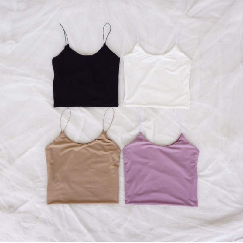 MSMO Spageti Tank Top Tali / Top Wanita-7