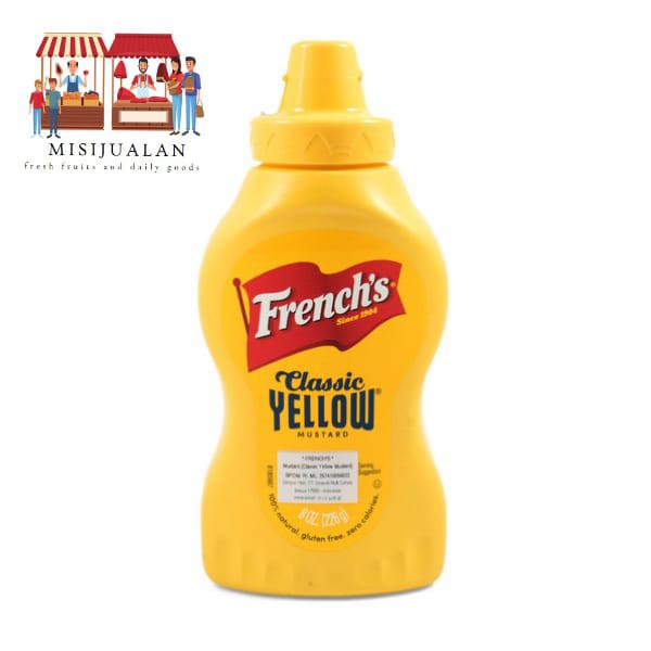 

Frenchs Classic yellow mustard 226 gr