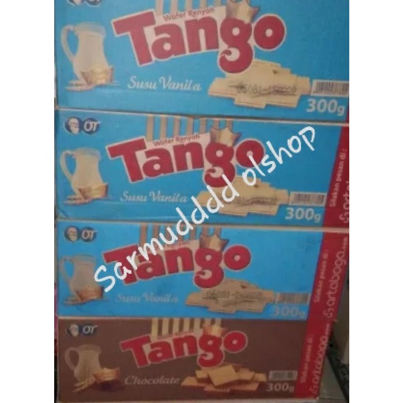 

Tanggo Wafer kaleng 300gr 1 Dus @ 6 Pcs expaid 2025