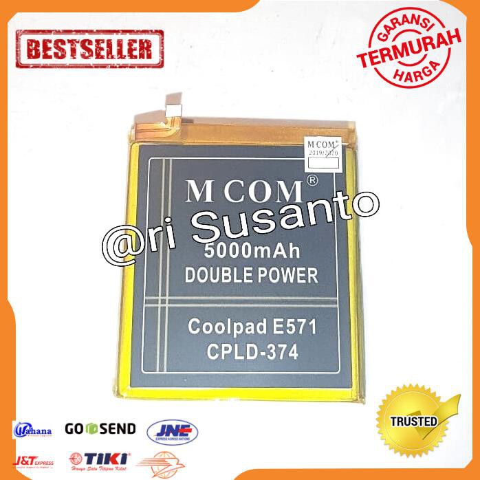 ACC HP BATERAI MCOM COOLPAD E571 CPLD-574 DOUBLE POWER 5000MAH