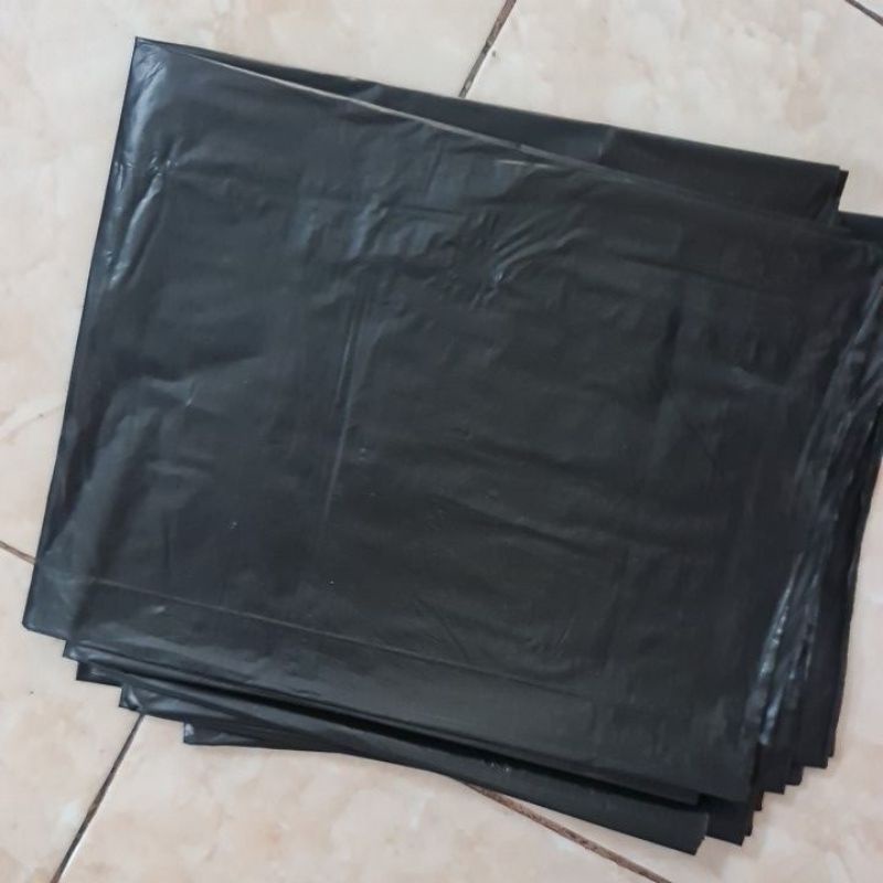 plastik sampah 60x100 cm/plastik hitam/plastik sampah hitam uk.60x100/kantong sampah