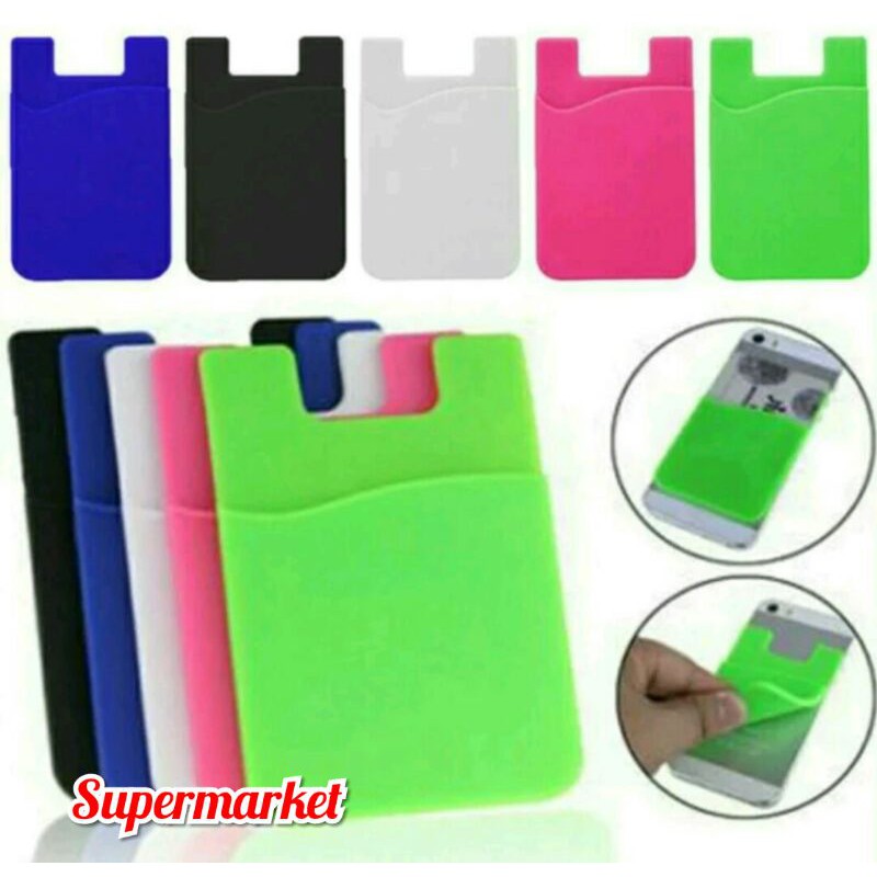 Silicon Card Holder Kartu Silicon Menyimpan kartu