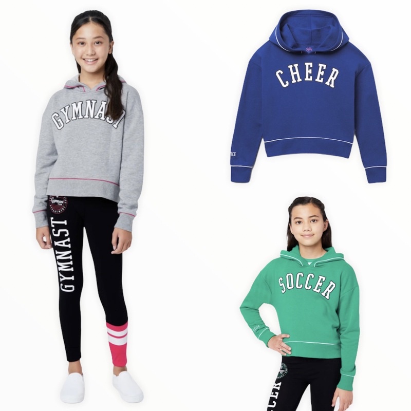 Justice Hoodie Sweater Girls Anak Perempuan