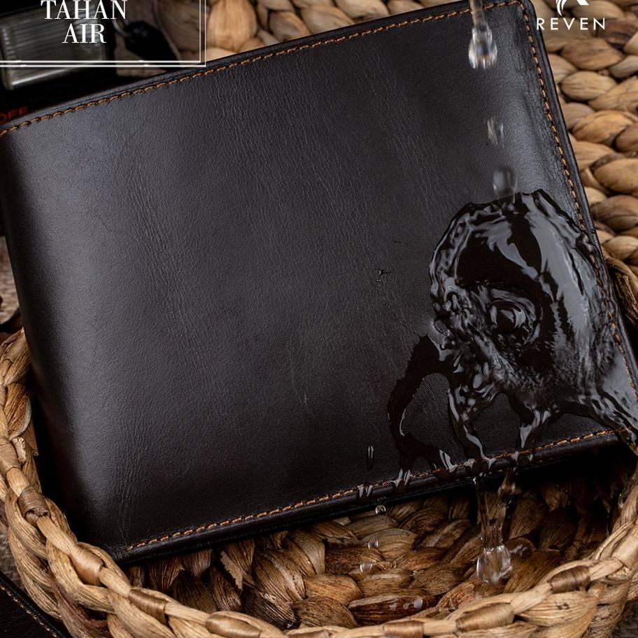 10.10 Dompet Pria Kulit Dompet lipat original Kulit Sapi Asli 100% Branded 