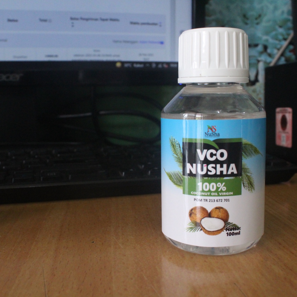 

VCO NUSHA / VCO/ Minyak Kelapa Murni 100ml