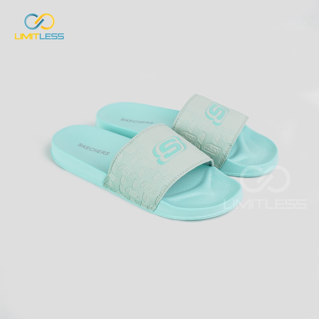 Sendal Slide  Wanita Sandal Sketchers Slip On Cewek Keren Terbaru
