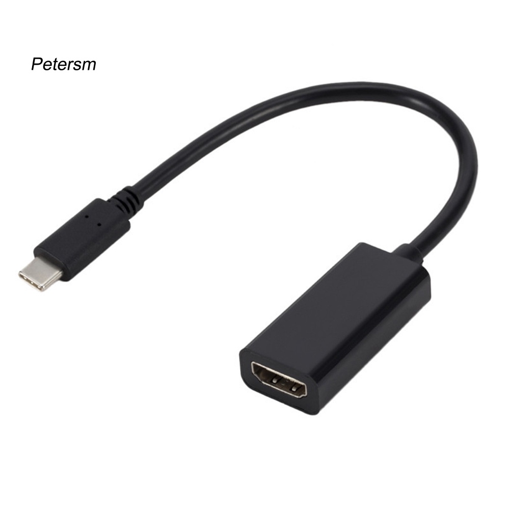 Kabel Adapter Hd 4k 60hz Usb 3.1 Tipe C Ke Hdmi Untuk Tv Monitor Proyektor