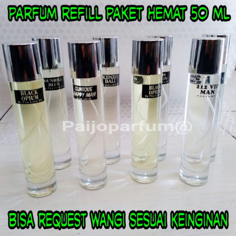 PARFUM REFILL PAKET HEMAT 50 ML