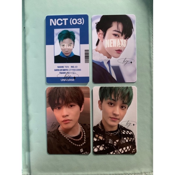 PC Mark earthquake luggage Chenle dreaming Ten id card universe Doyoung konsep Jaehyun Classic favor