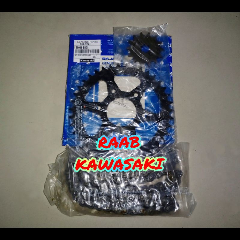 GEAR GIR SET PULSAR NS 200 ORIGINAL KAWASAKI