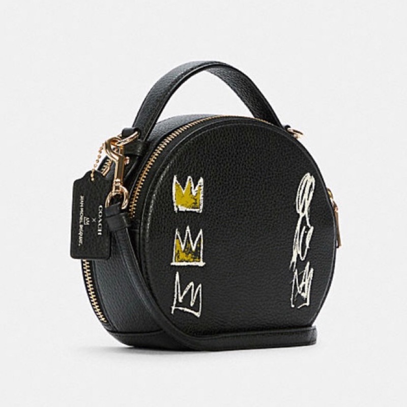 Coach X Jean Michel Basquiat Canteen Crossbody In Signature Canvas (C5657)