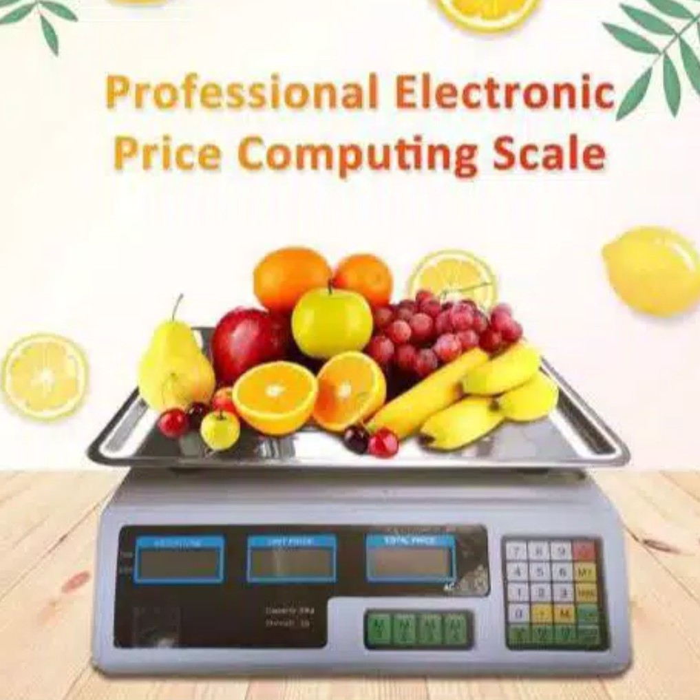 Digital Computing Scale 40kg Double Display/Timbangan Buah  ANQI 1888