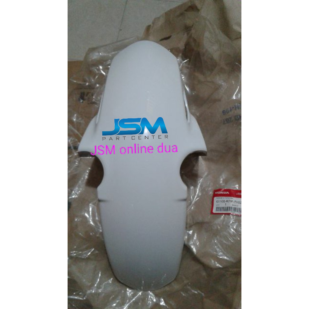 SLEBOR SPAKBOR DEPAN CBR 150 NEW DAN CBR 150 THAILAND PUTIH AHM ORI ORIGINAL
