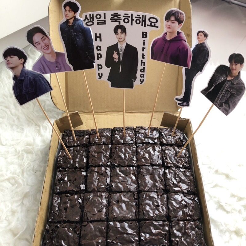 Cake Toppers Happy Birthday Song Kang | Tusukan Kue Song Kang