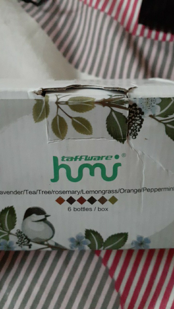 6pcs 10ml Oils Aromatherapy Difuser Pure Essential Fragrance | Minyak Aromaterapi 6in1