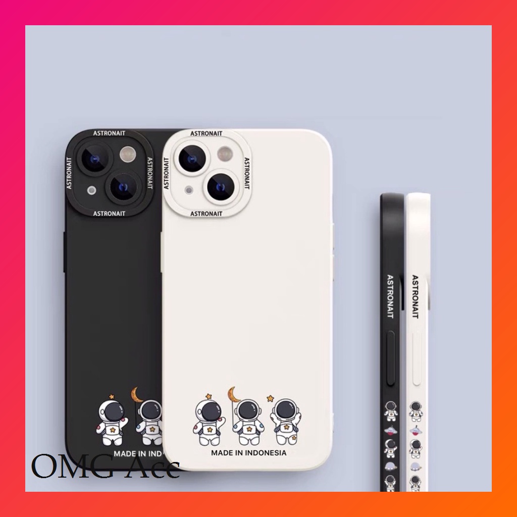 Softcase NS Nasa Case for Infinix Hot 9 10 Play 10s 10t 11 12i Smart 5 6 Iphone 6 6s 6g 6+ 6s+ 7 8 7