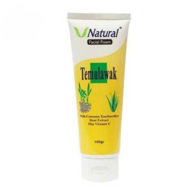 V Natural Facial Foam Temulawak