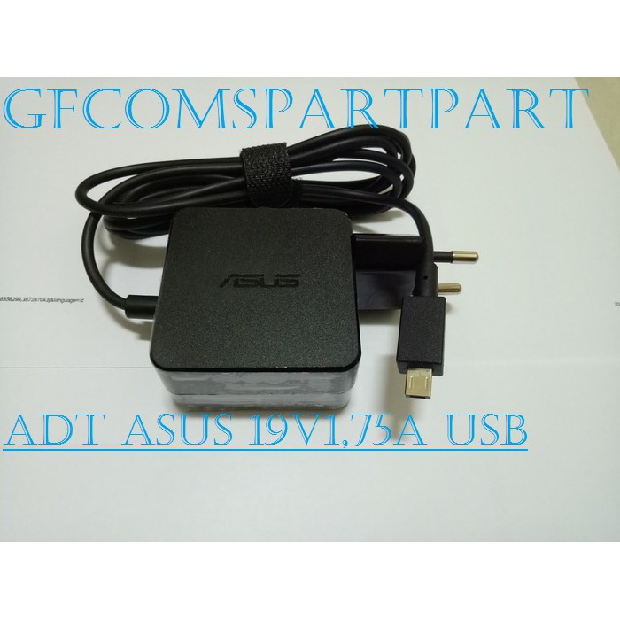 ADAPTOR LAPTOP ORIGINAL FOR ASUS 19V1.75A MICRO/USB FOR ASUS SERIES E202SA E205SA X205