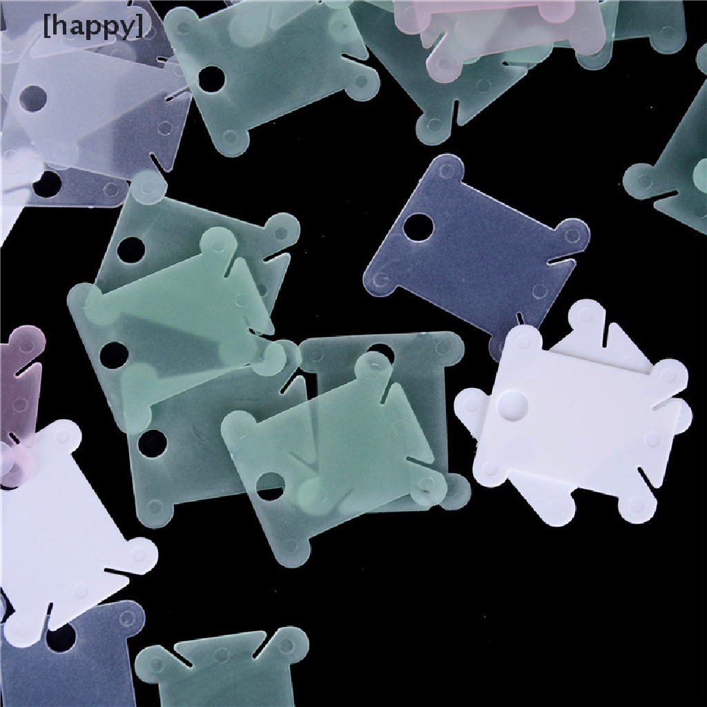 100 Pcs / Set Holder Penyimpanan Benang Bordir Cross Stitch Diy