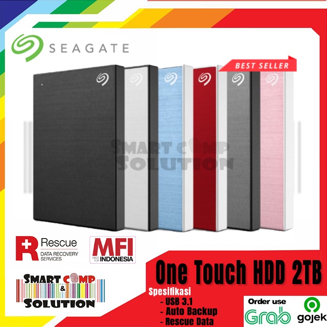 Harddisk HDD External Seagate One Touch New USB 3.0 With Password