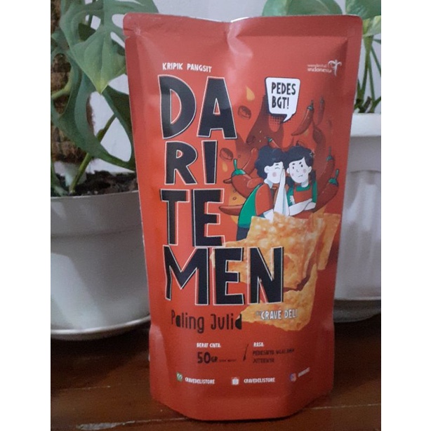 

Keripik Pangsit Dari Temen Rasa Spicy | Crave Deli | Makanan Ringan | Cemilan | Snack | Keripik Pangsit | Keripik | Pangsit