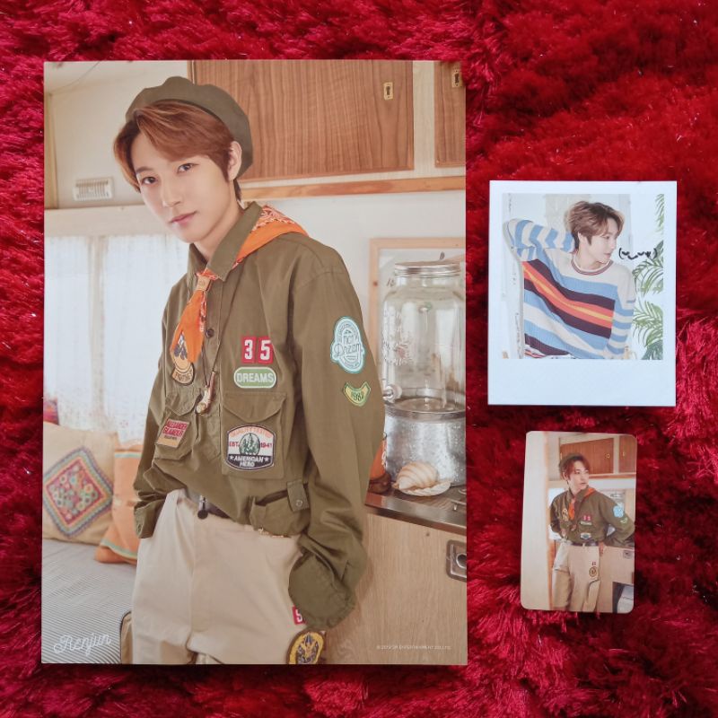 [BOOKED] NCT DREAM Summer Vacation Kit 2019: RENJUN POLA POLAROID/A4 POSTER/PC PHOTOCARD BENEFIT