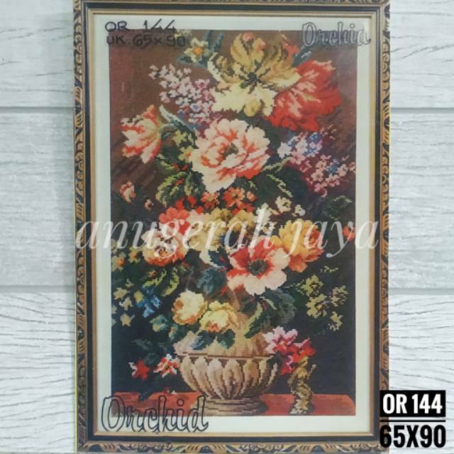 Paket Kristik Orchid Set 144