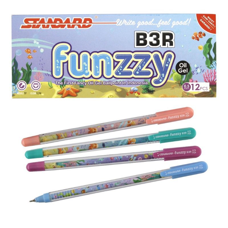 

Standardpen Funzzy B3R - Black 12 pcs