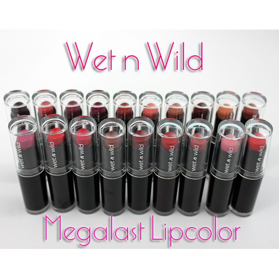 [No. 915-970] WET N WILD Mega Last Lip Color Lipstick Megalast oRI 100% USA