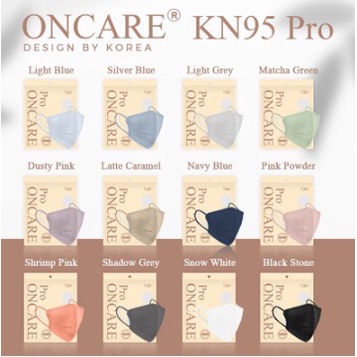 KN95 PRO ONCARE 5 PLY EMBOSS ONCARE ISI 10 PCS WARNA WARNI